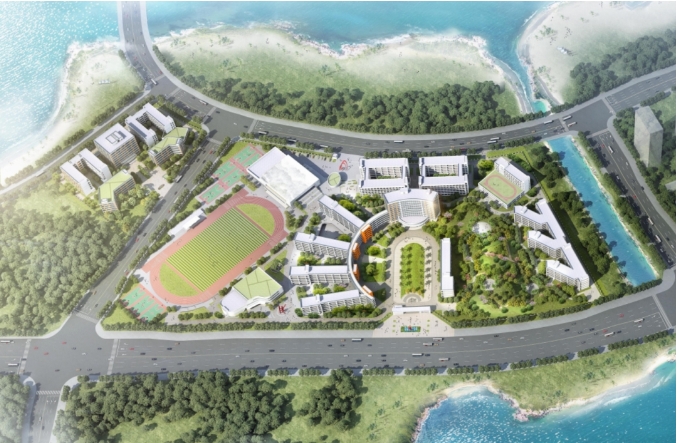 占地逾133畝!平潭擬新建一所職業學校!效果圖出爐