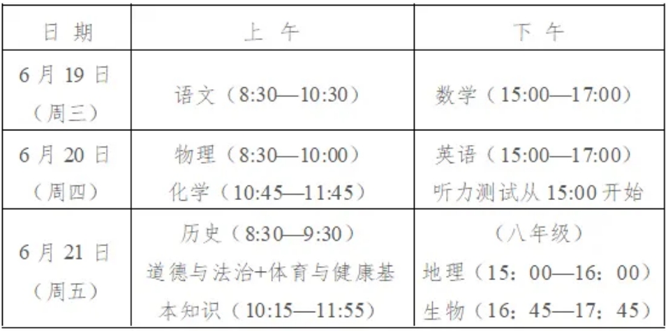 快看！2024南平中招政策主要三大調整一新增