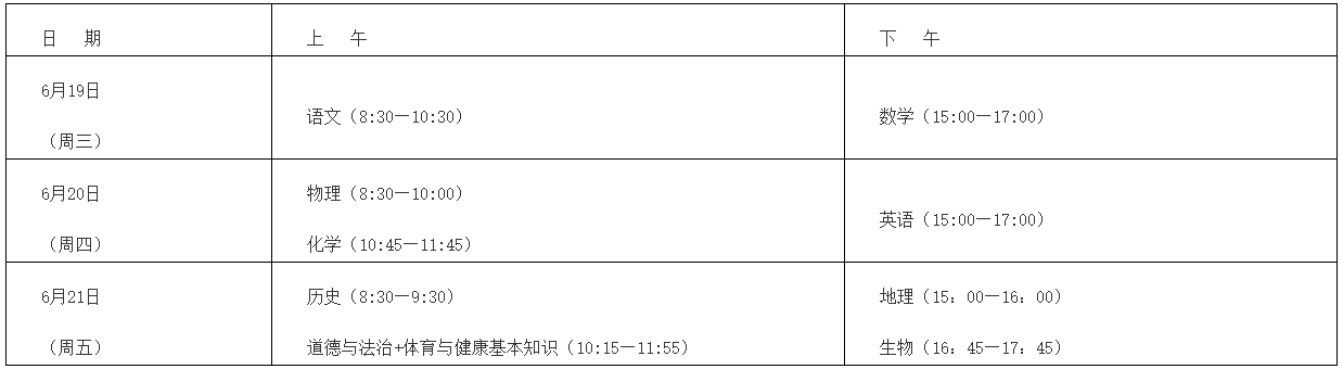 2024年平潭中考及招生細則已公布！