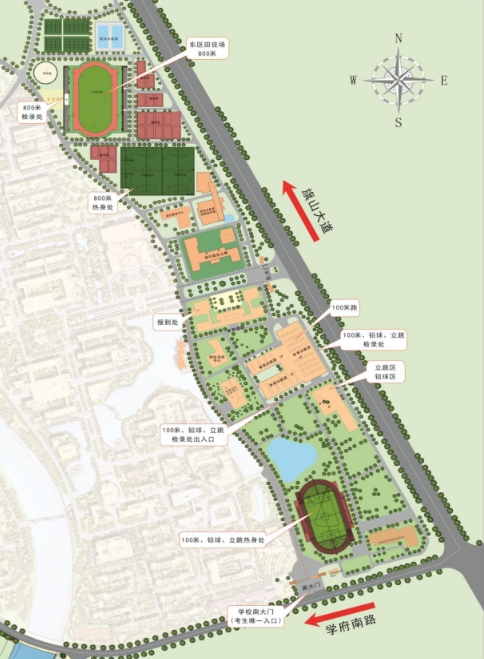 2025年福建省普通高校招生體育類專業(yè)省級統(tǒng)一考試地圖